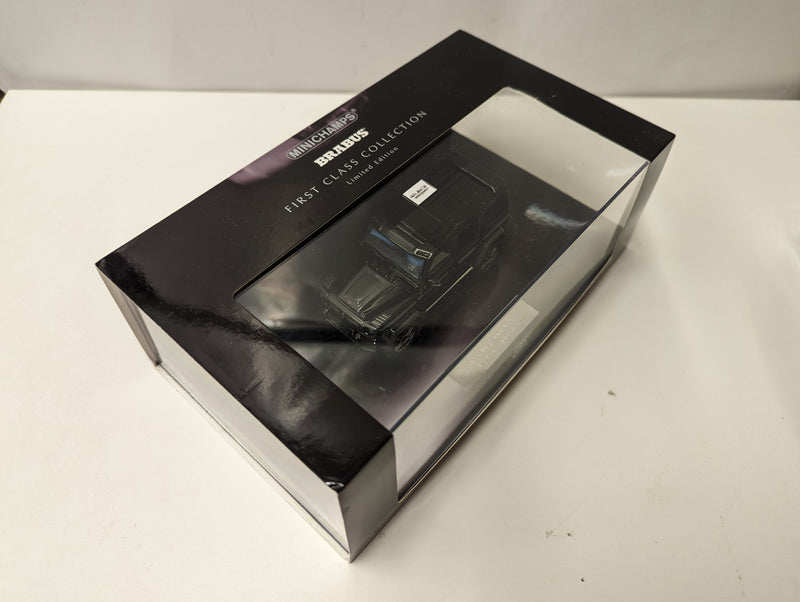 Laden Sie das Bild in Galerie -Viewer, Paul's Model Art 1/43 Minichamps First Class Collection Brabus 500 4x4 2016 Black - Used