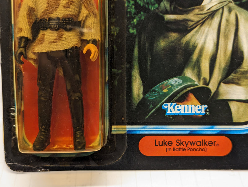 Laden Sie das Bild in Galerie -Viewer, Vintage Kenner Star Wars Luke Skywalker in Battle Poncho 3.5-Inch Figure (92-Back Card) - Used
