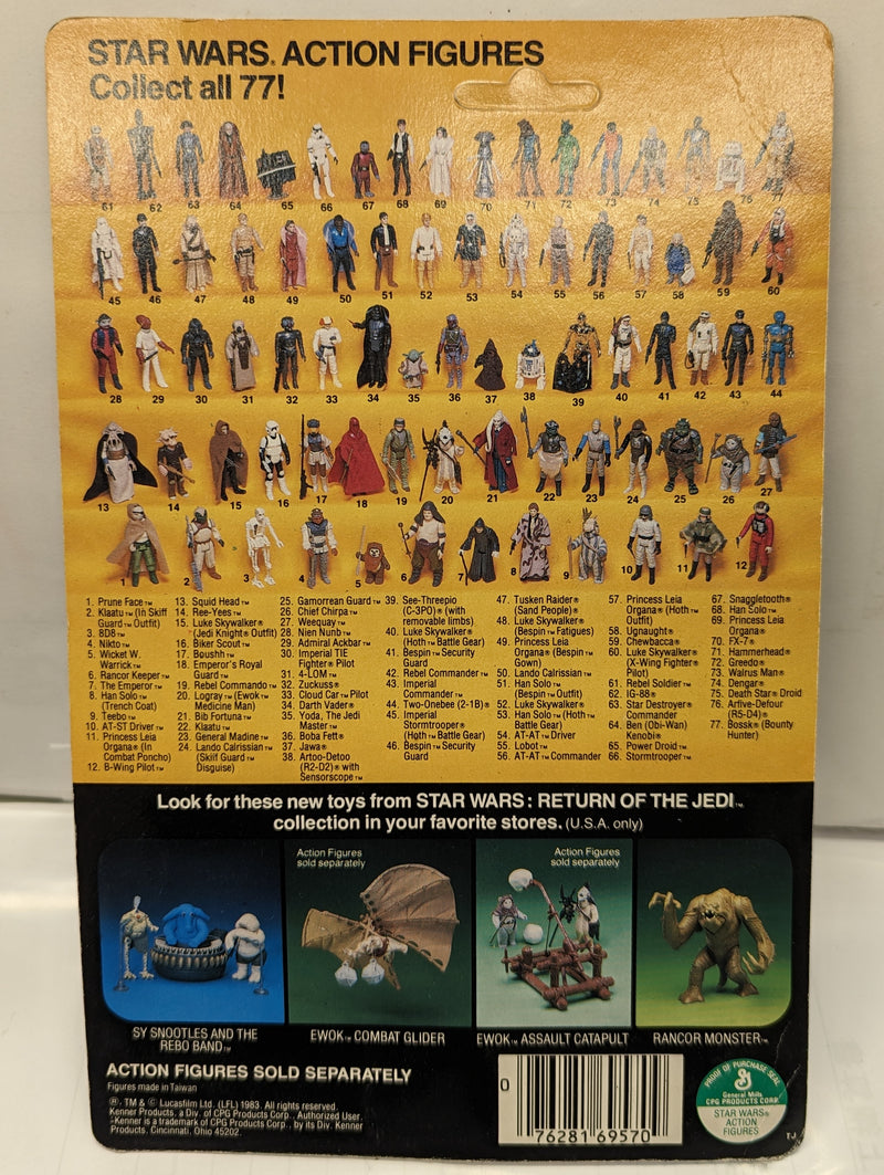 Laden Sie das Bild in Galerie -Viewer, Vintage Kenner Star Wars Biker Scout 3.5-Inch Action Figure (77-Back Card) - Used