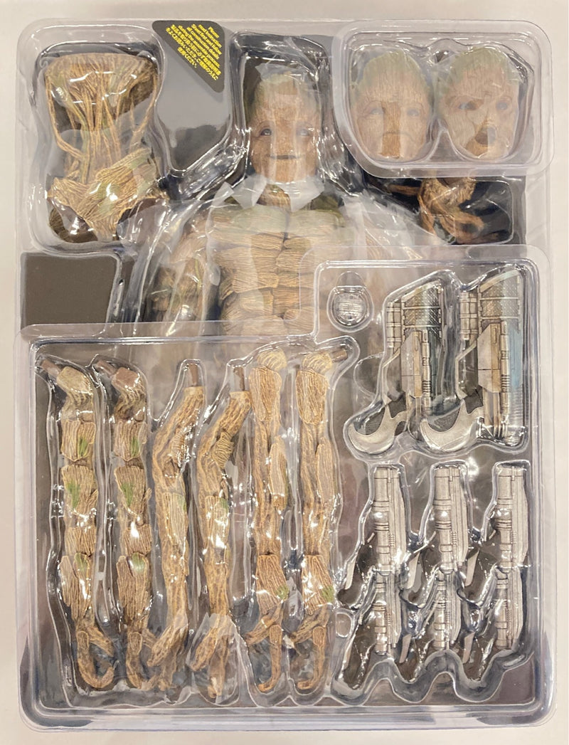 Load image into Gallery viewer, Hot Toys Movie Masterpiece Groot Deluxe Version MMS707 - Used