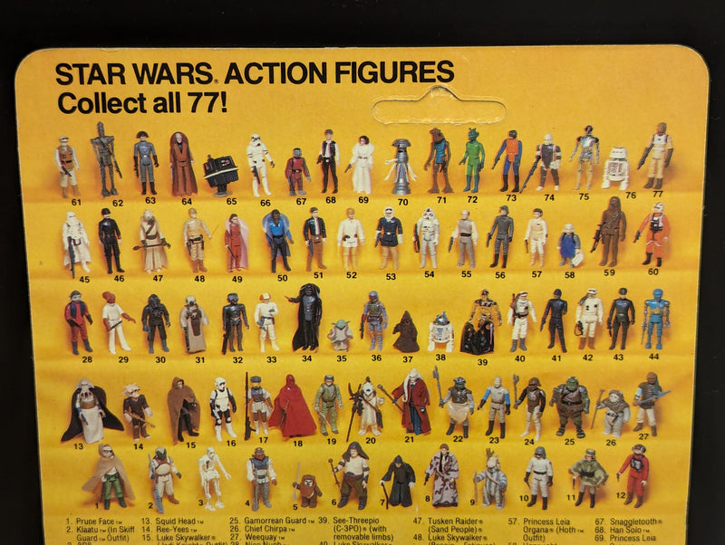 Cargue la imagen en el visor de la galería, Vintage Kenner Star Wars Hammerhead 3.5-Inch Action Figure (77-Back Card) - Used
