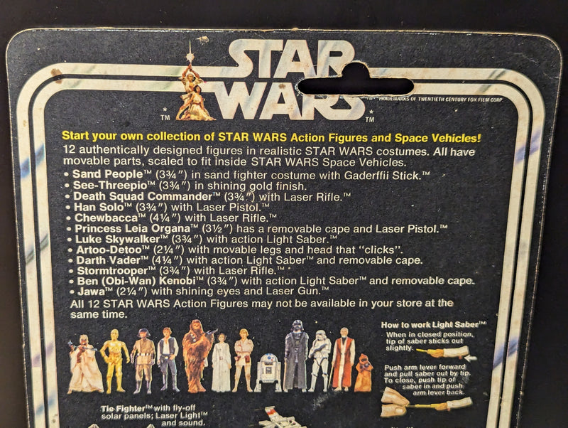Laden Sie das Bild in Galerie -Viewer, Vintage Takara Star Wars C-3PO 3.5-Inch Figure (12-Back, Early Version) - Used