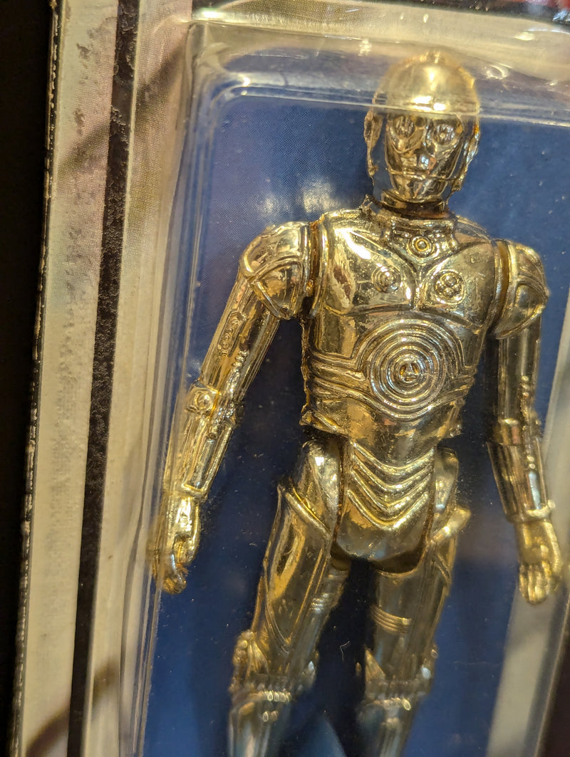 Laden Sie das Bild in Galerie -Viewer, Vintage Takara Star Wars C-3PO 3.5-Inch Figure (12-Back, Early Version) - Used