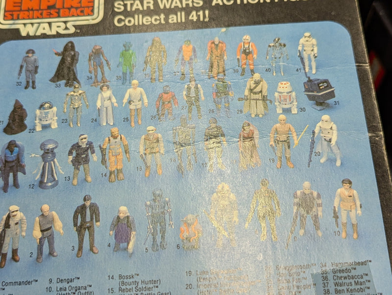 Chargez l'image dans la visionneuse de la galerie, Vintage Kenner Star Wars IG-88 Bounty Hunter 3.5-Inch Figure (41-Back Card) - Used