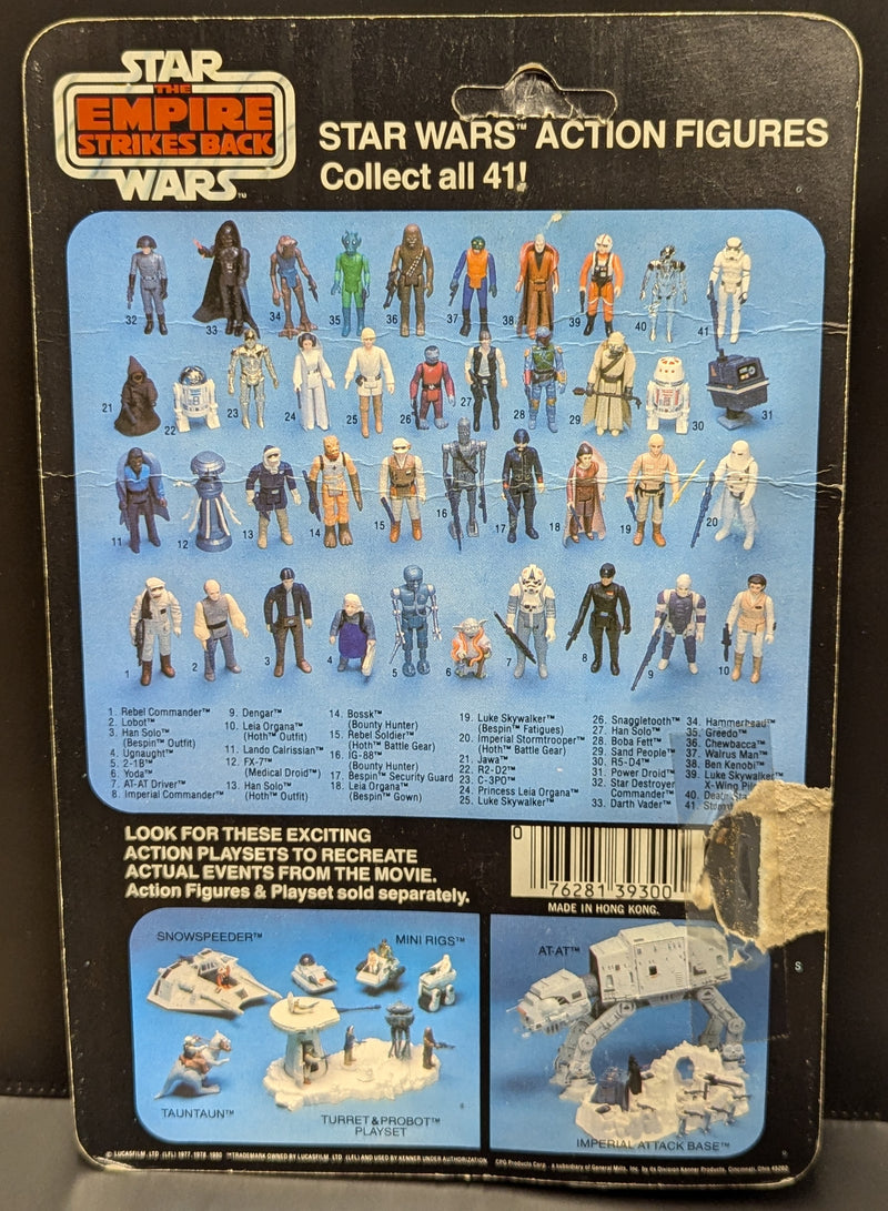 Chargez l'image dans la visionneuse de la galerie, Vintage Kenner Star Wars IG-88 Bounty Hunter 3.5-Inch Figure (41-Back Card) - Used
