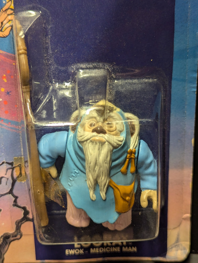 Laden Sie das Bild in Galerie -Viewer, Vintage Kenner Star Wars Ewoks Series Logray - Used