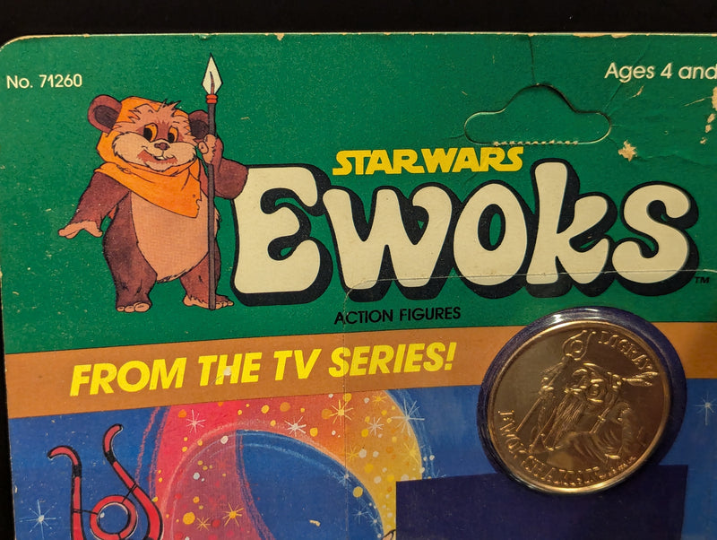 Laden Sie das Bild in Galerie -Viewer, Vintage Kenner Star Wars Ewoks Series Logray - Used