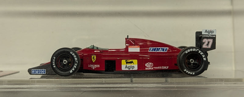 Carica immagine in Galleria Viewer, Tameo 1/43 Ferrari F1-89 Brazilian GP 1989 Winner Nigel Mansell TB004 - Used