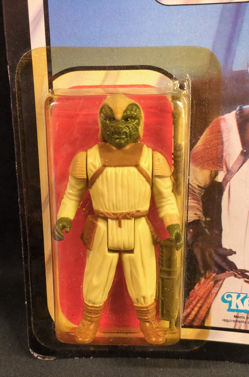 Carica immagine in Galleria Viewer, Vintage Kenner Star Wars Klaatu in Skiff Guard Outfit 3.5-Inch Figure (77-Back Card) - Used