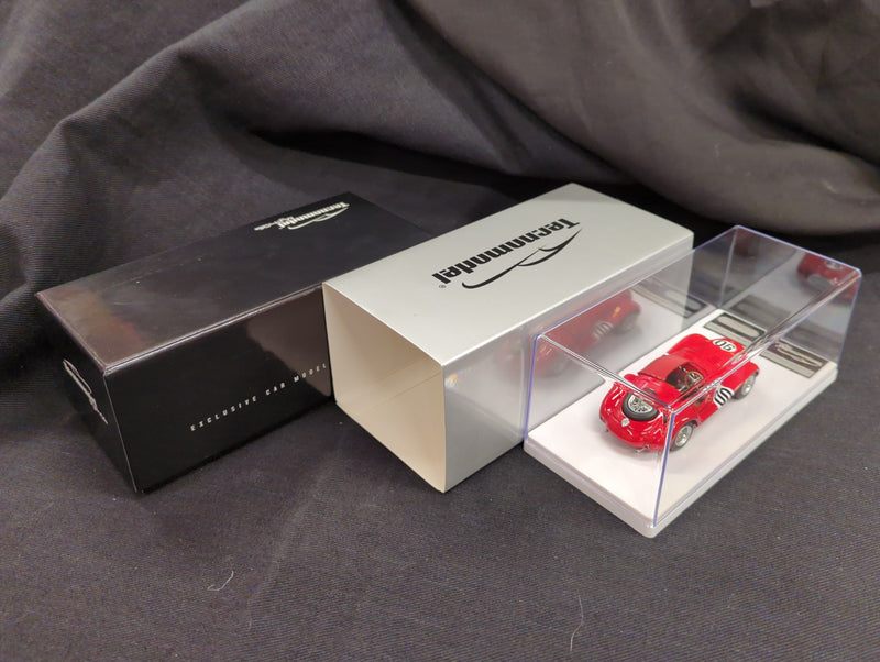 Carica immagine in Galleria Viewer, Tecnomodel 1/43 Mythos Ferrari 225 S Spyder Vignale #90 3rd Place GP Monaco - Used