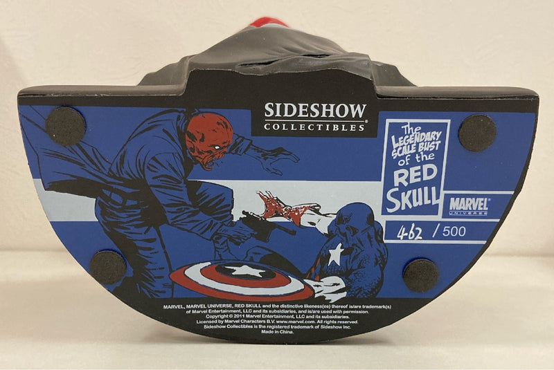 Carica immagine in Galleria Viewer, Sideshow Legendary Scale Bust Red Skull - Used