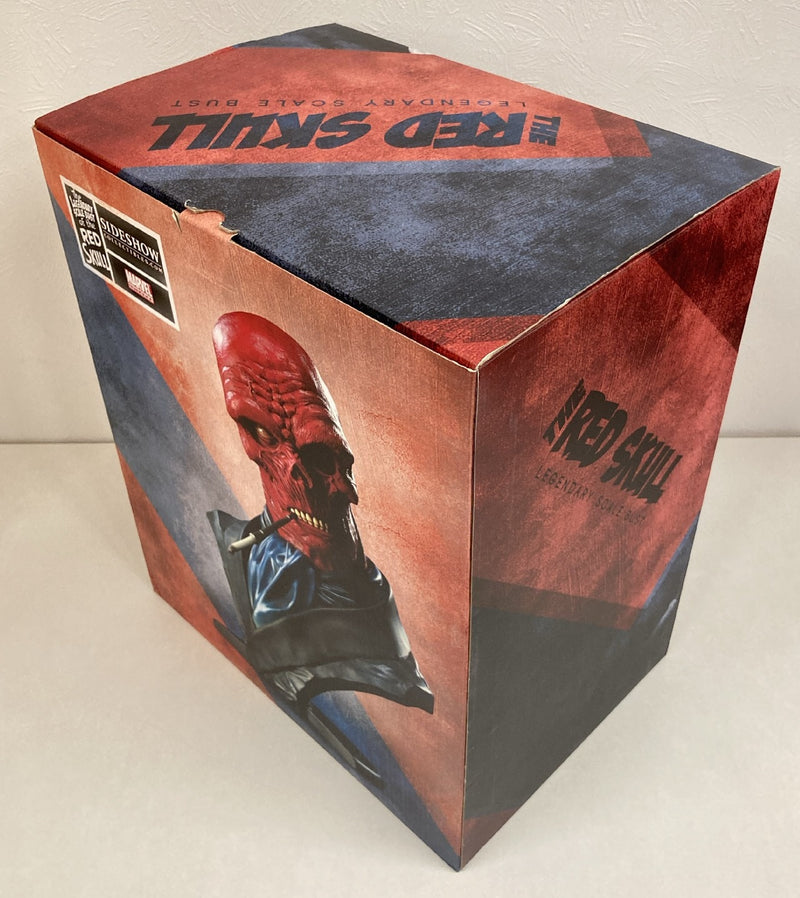 Carica immagine in Galleria Viewer, Sideshow Legendary Scale Bust Red Skull - Used