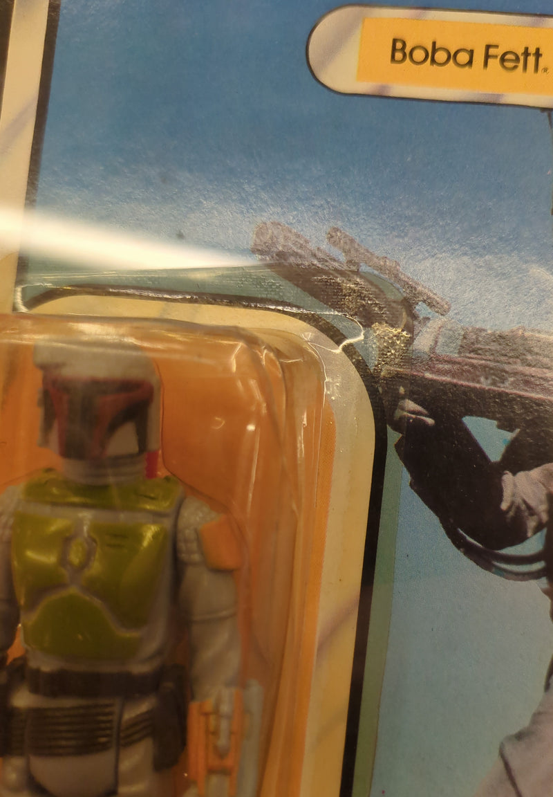 Chargez l'image dans la visionneuse de la galerie, Vintage Kenner Star Wars Boba Fett 3.5-Inch Action Figure (77-Back, Blue Sky Photo Card) - Used