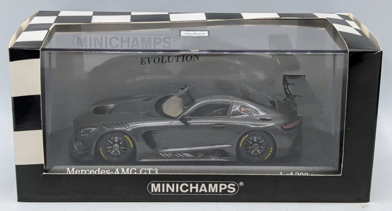 Carica immagine in Galleria Viewer, Paul's Model Art 1/43 Minichamps Mercedes-AMG GT3 Plainbody 2016 - Used
