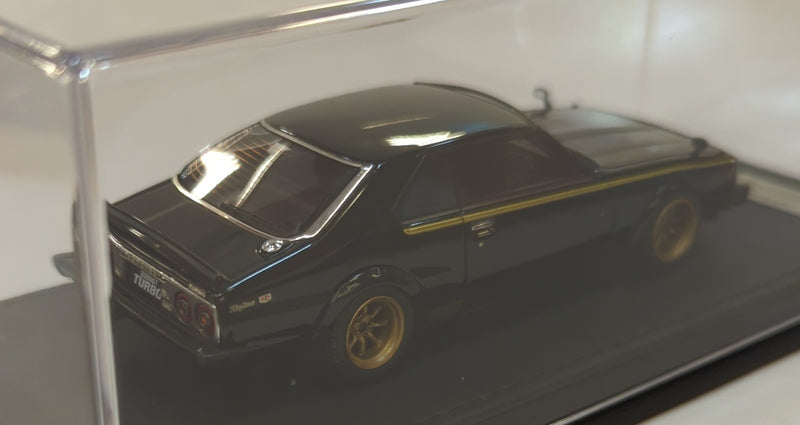 Carica immagine in Galleria Viewer, ignition model 1/43 Nissan Skyline 2000 Turbo GT-ES C211 Black IG0122 - Used