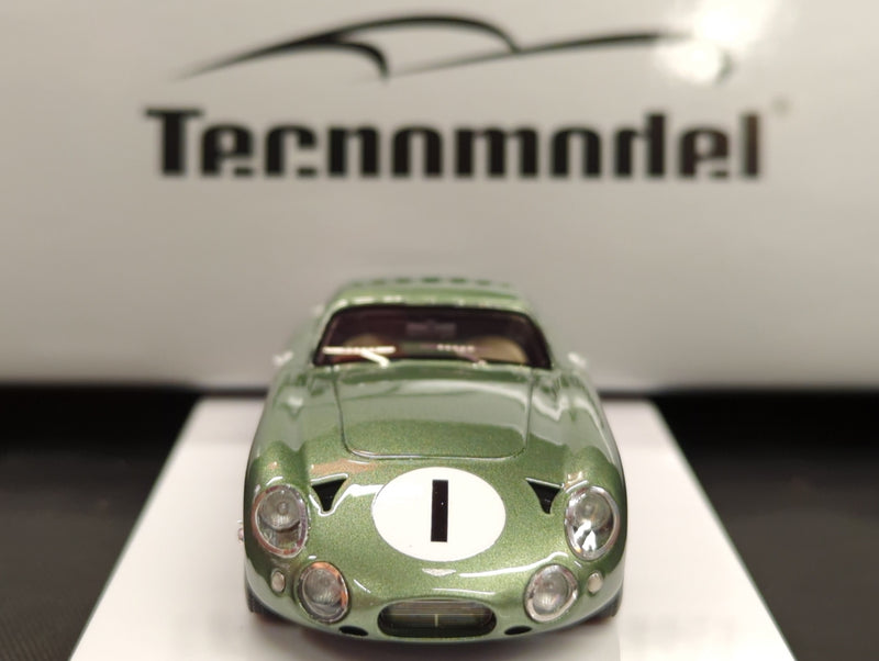 Carica immagine in Galleria Viewer, Tecnomodel 1/43 Mythos Aston martin DP214 Goodwood Tourist Trophy 1963 #1 - Used
