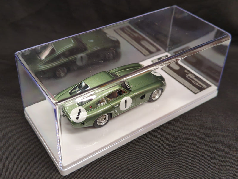 Carica immagine in Galleria Viewer, Tecnomodel 1/43 Mythos Aston martin DP214 Goodwood Tourist Trophy 1963 #1 - Used