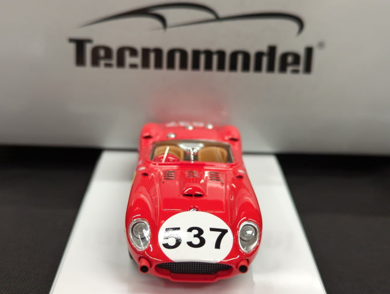 Carica immagine in Galleria Viewer, Tecnomodel 1/43 Mythos Maserati 450S 1957 #537 Mille Miglia Driver Moss Jenkins - Used