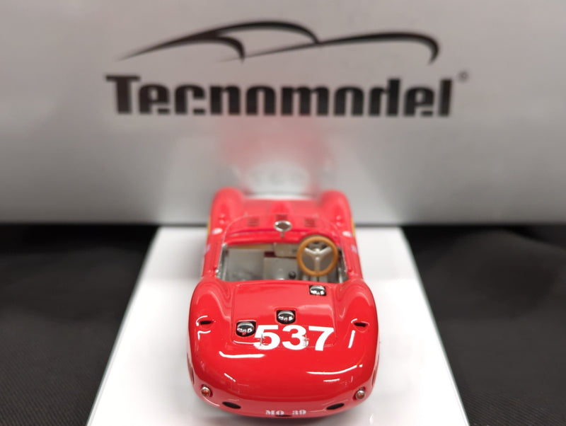 Carica immagine in Galleria Viewer, Tecnomodel 1/43 Mythos Maserati 450S 1957 #537 Mille Miglia Driver Moss Jenkins - Used