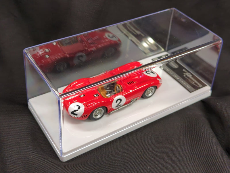 Carica immagine in Galleria Viewer, Tecnomodel 1/43 Mythos Maserati 450S 1957 #2 Le Mans Driver Behra Simon - Used