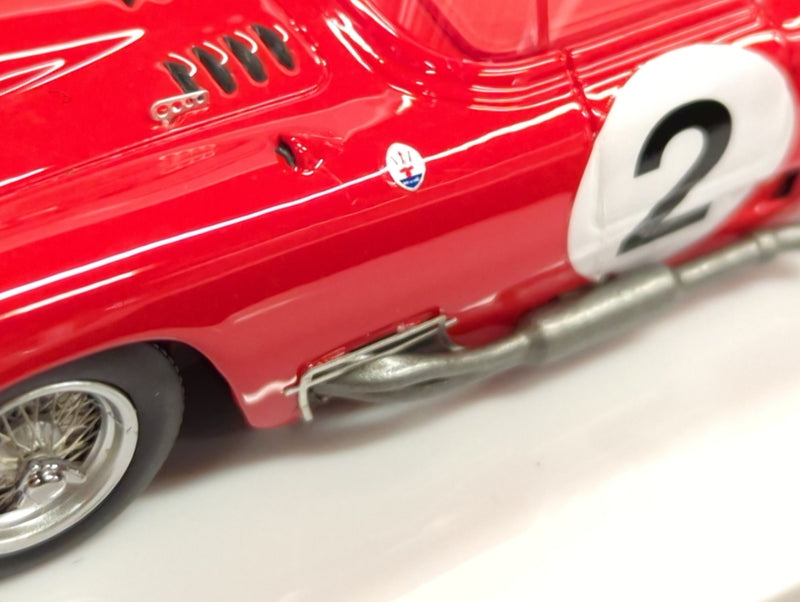 Carica immagine in Galleria Viewer, Tecnomodel 1/43 Mythos Maserati 450S 1957 #2 Le Mans Driver Behra Simon - Used