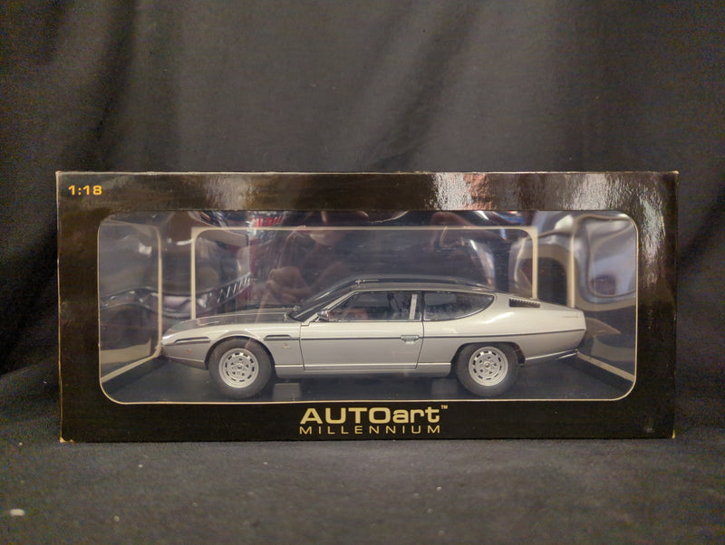 Load image into Gallery viewer, AUTOart Millennium 1/18 Lamborghini Espada Silver 74051 - Used