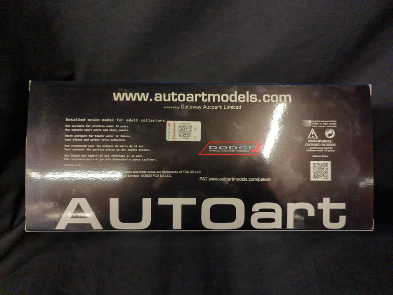Carica immagine in Galleria Viewer, AUTOart 1/18 Dodge Challenger R/T Scat Pack Widebody 2022 Purple Composite - Used