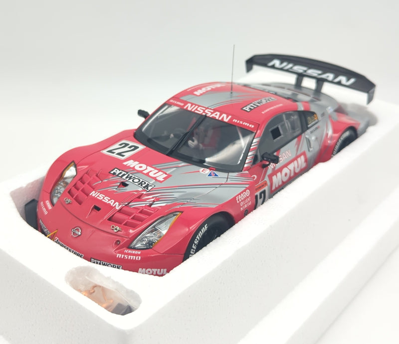 Laden Sie das Bild in Galerie -Viewer, AUTOart 1/18 Motul Pitwork Z #22 2004 JGTC Team Champion Special Edition - Used