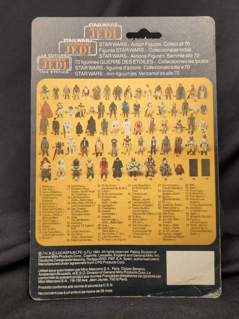 Chargez l'image dans la visionneuse de la galerie, Vintage Kenner Star Wars Anakin Skywalker 3.5-Inch Figure (Tri-Logo Card) - Used