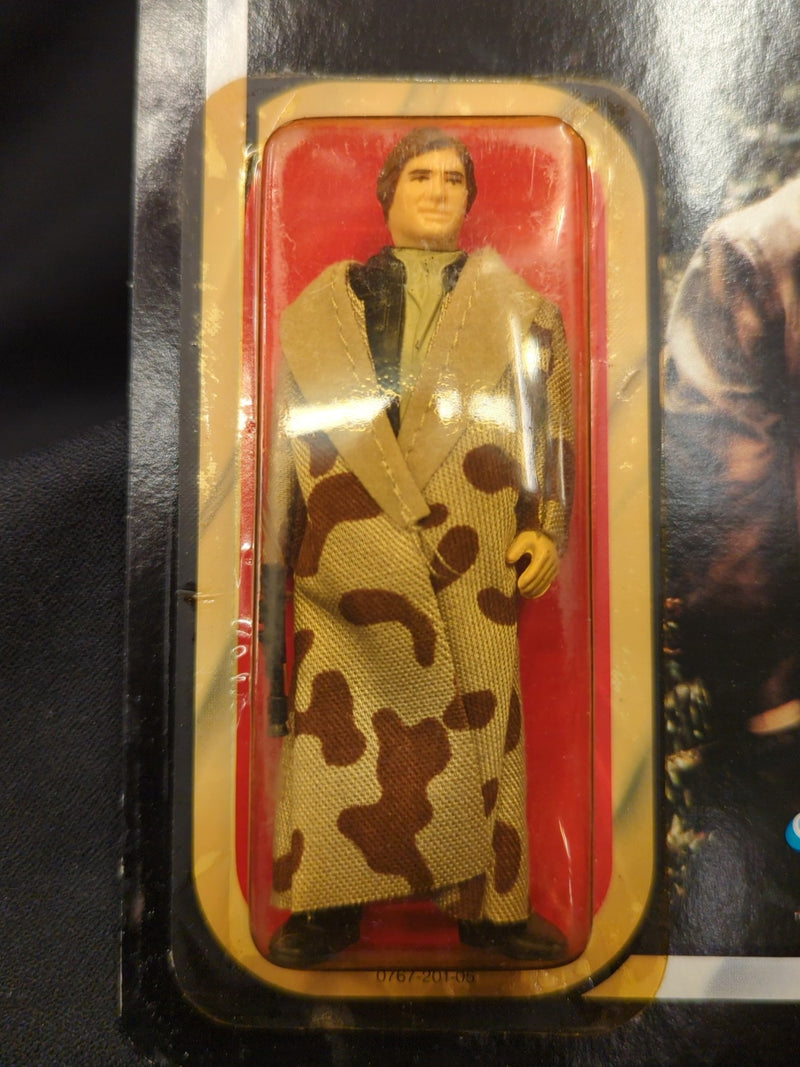 Carica immagine in Galleria Viewer, Vintage Kenner Star Wars Han Solo in Trench Coat 3.5-Inch Action Figure (77-Back Card A) - Used