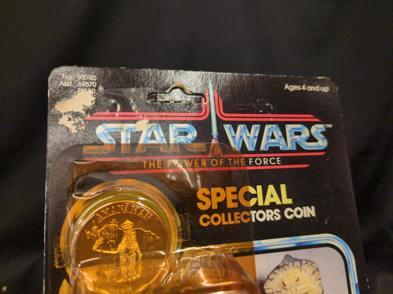 Chargez l'image dans la visionneuse de la galerie, Vintage Kenner Star Wars Amanaman 3.5-Inch Action Figure (92-Back Card) - Used