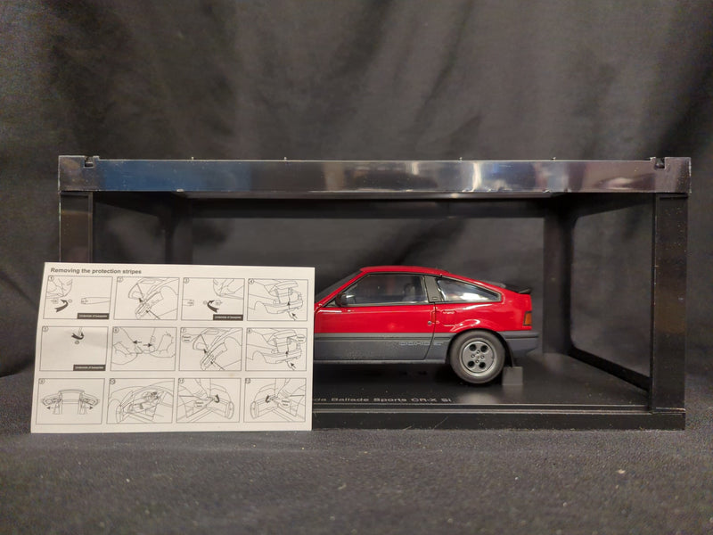 Load image into Gallery viewer, AUTOart Millennium 1/18 Honda Ballade Sports CR-X SI Red Gray 73262 - Used