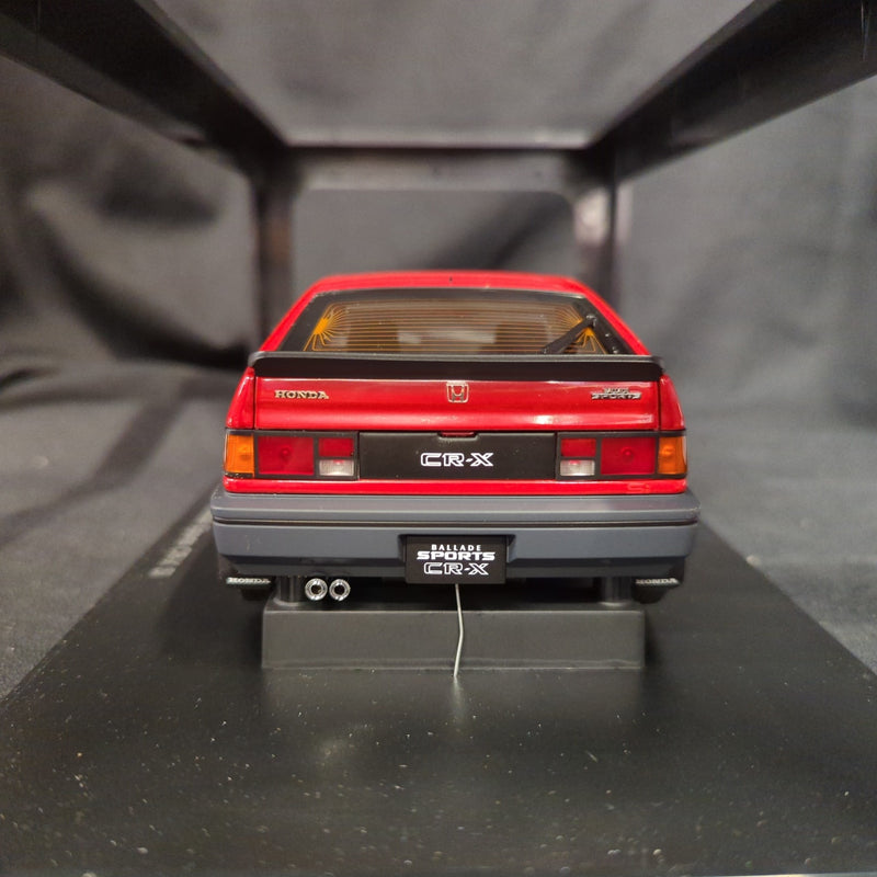 Load image into Gallery viewer, AUTOart Millennium 1/18 Honda Ballade Sports CR-X SI Red Gray 73262 - Used