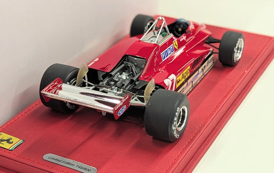BBR 1/18 Ferrari 126C2 San Marino GP 1982 G. Villeneuve