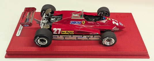 BBR 1/18 Ferrari 126C2 San Marino GP 1982 G. Villeneuve
