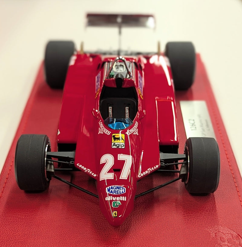 Load image into Gallery viewer, BBR 1/18 Ferrari 126C2 San Marino GP 1982 G. Villeneuve #27 P1894B - Used