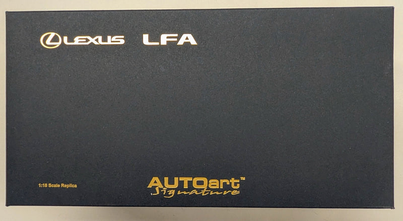 Load image into Gallery viewer, AUTOart Signature 1/18 Lexus LFA Whitest White 78831 - Used