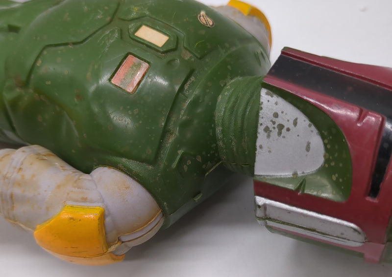 Chargez l'image dans la visionneuse de la galerie, Vintage Kenner Large Size Action Figure Boba Fett 13-Inch - Used
