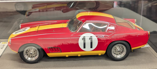BBR 1/18 Ferrari 250 TDF 24h Le Mans S/N 1321 GT 1959 Car No.11 BBR1836V - Used