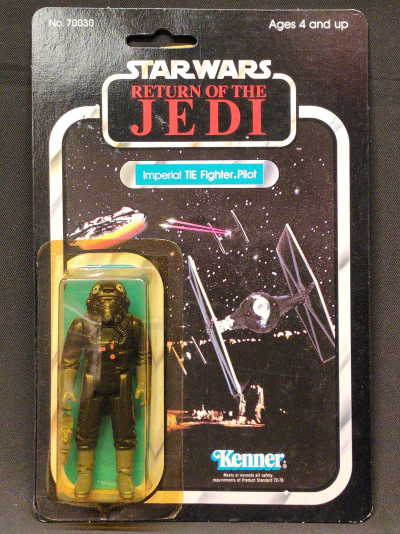 Carica immagine in Galleria Viewer, Vintage Kenner Star Wars Imperial TIE Fighter Pilot 3.5-Inch Action Figure (77-Back Card) - Used