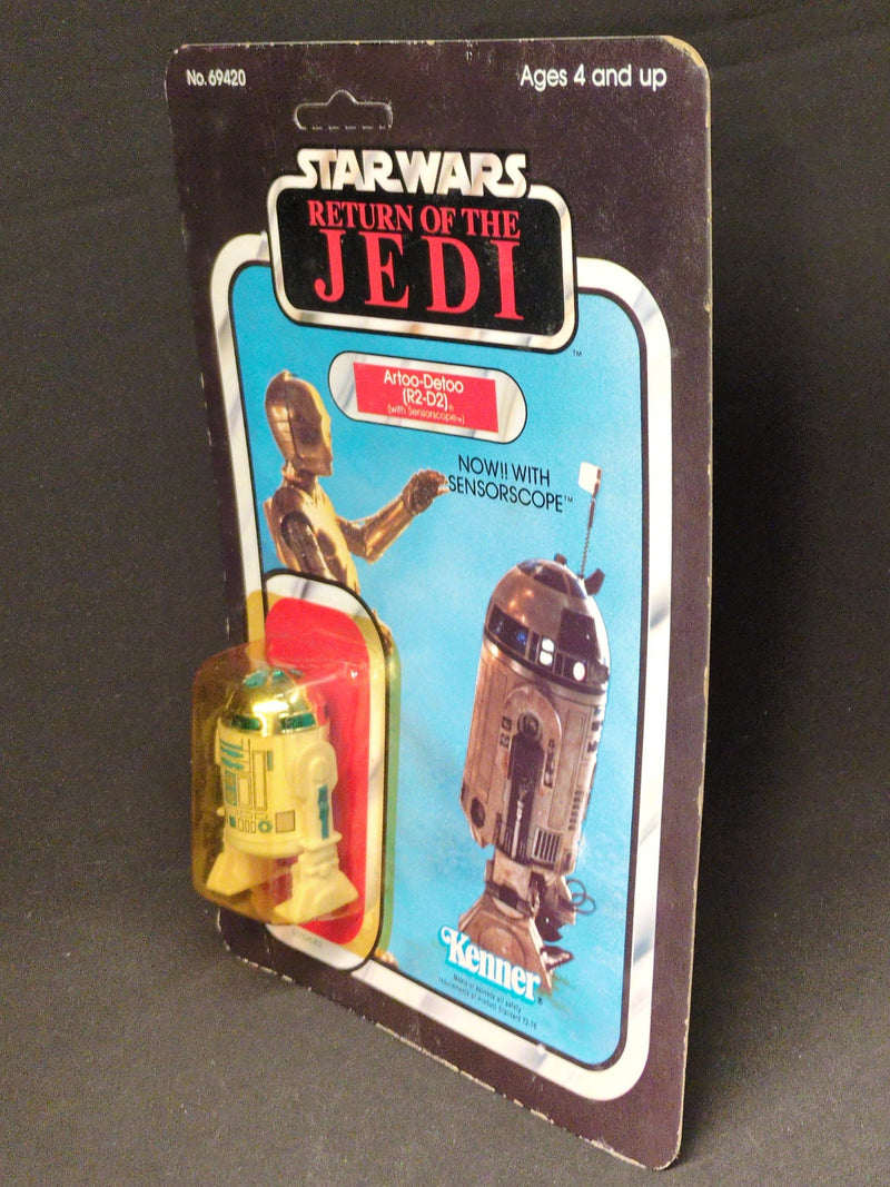 Chargez l'image dans la visionneuse de la galerie, Tsukuda Original Star Wars R2-D2 with Sensorscope 3.5-Inch Figure (65-Back Card) - Used