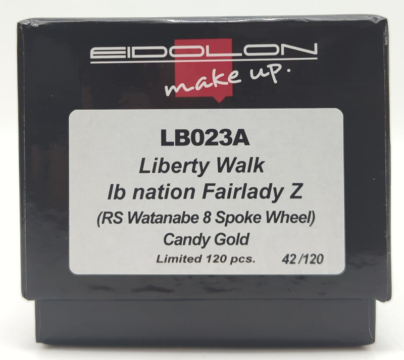 Carica immagine in Galleria Viewer, Make Up Eidolon 1/43 Liberty Walk LB-nation Fairlady Z Candy Gold LB023A - Used