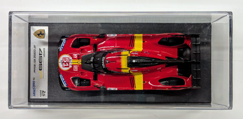 Carica immagine in Galleria Viewer, Looksmart 1/43 Ferrari 499P #51 Ferrari AF Corse Winner 24H Le Mans 2023 - Used