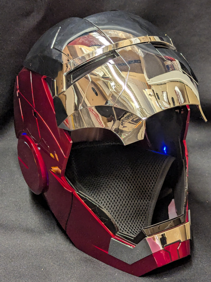 Load image into Gallery viewer, AutoKing 1/1 Scale Iron Man Mark V Helmet - Used