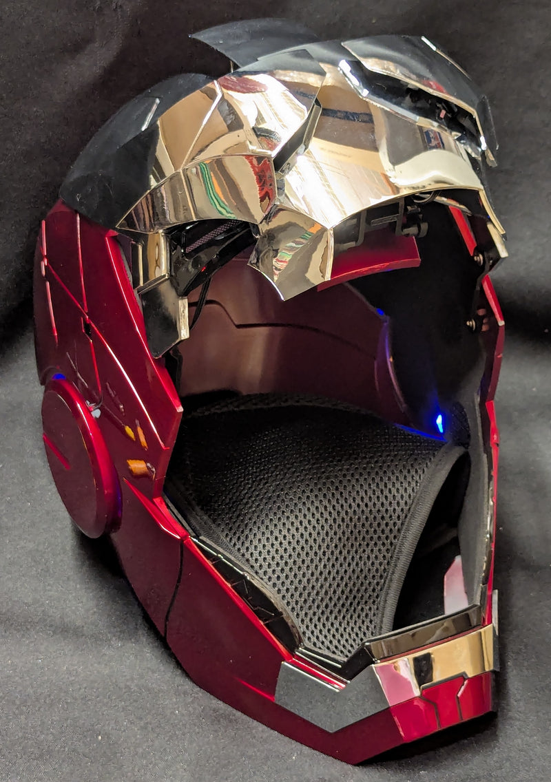 Load image into Gallery viewer, AutoKing 1/1 Scale Iron Man Mark V Helmet - Used