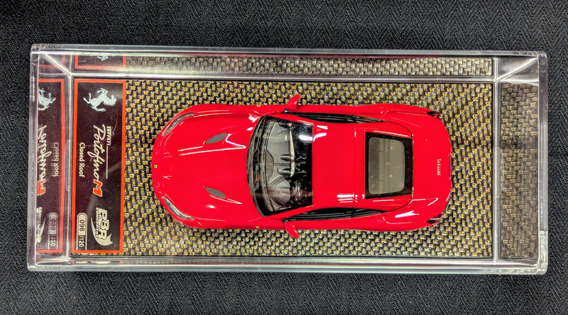 Carica immagine in Galleria Viewer, BBR CONCEPT43 1/43 Ferrari Portofino M Spider Tetto Chiuso Rosso Corsa - Used
