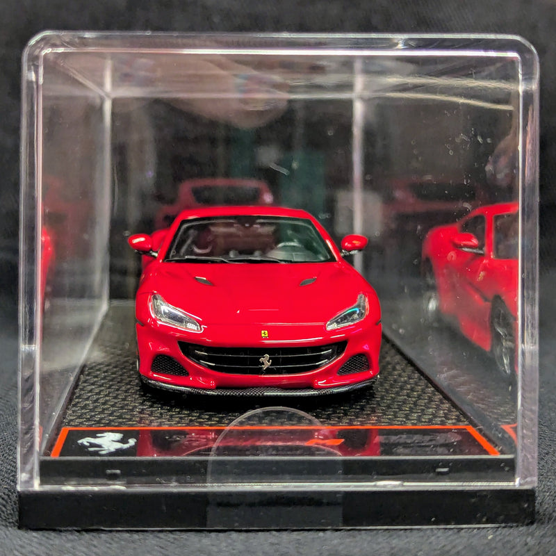 Carica immagine in Galleria Viewer, BBR CONCEPT43 1/43 Ferrari Portofino M Spider Tetto Chiuso Rosso Corsa - Used