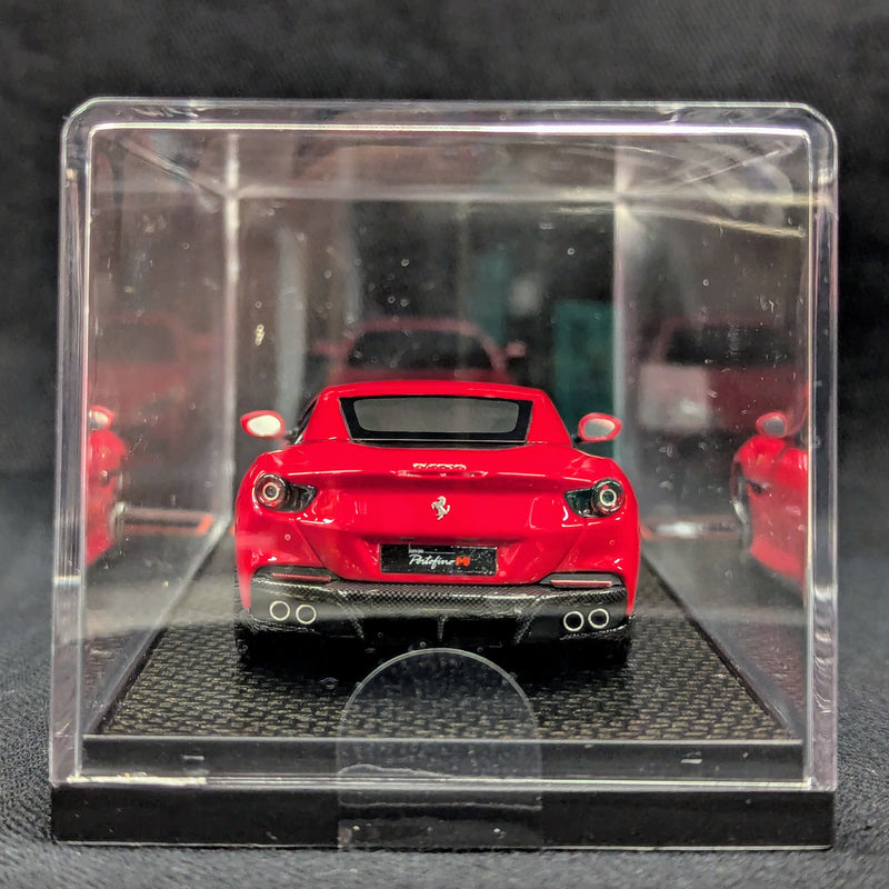 Carica immagine in Galleria Viewer, BBR CONCEPT43 1/43 Ferrari Portofino M Spider Tetto Chiuso Rosso Corsa - Used