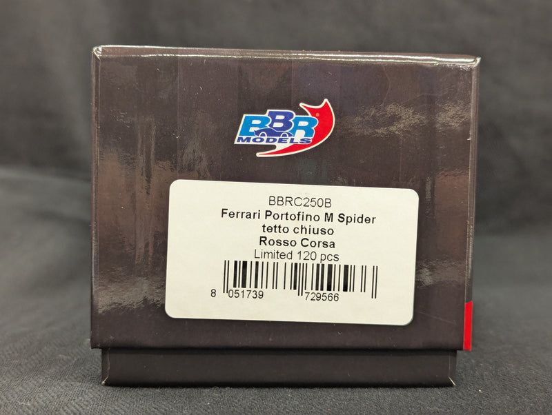 Carica immagine in Galleria Viewer, BBR CONCEPT43 1/43 Ferrari Portofino M Spider Tetto Chiuso Rosso Corsa - Used