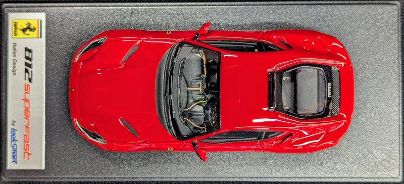Carica immagine in Galleria Viewer, Looksmart Models 1/43 Ferrari 812 Superfast Rosso Scuderia LS467F - Used